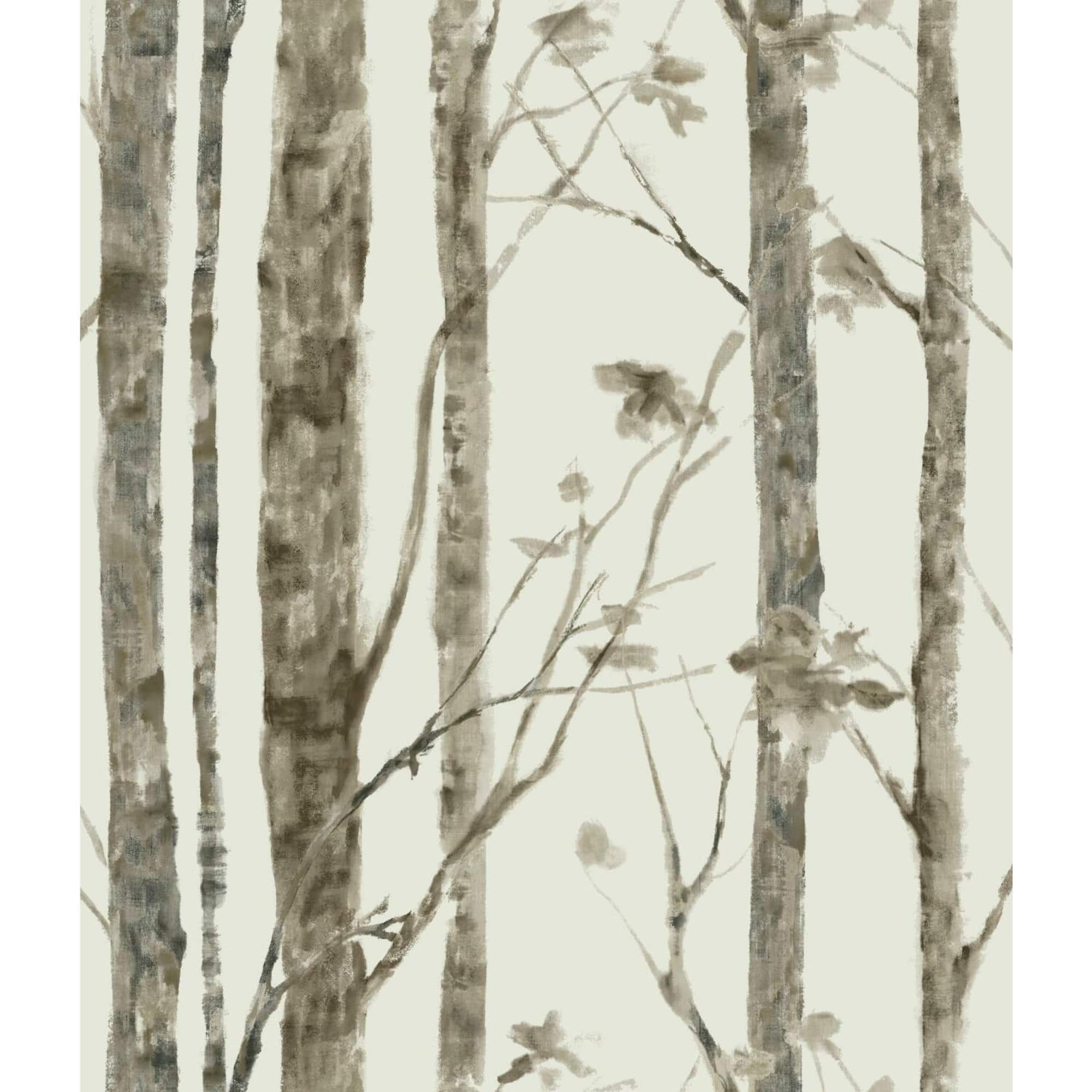 RoomMates Trees Peel & Stick Wallpaper